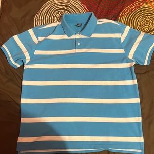 Light blue collar shirt